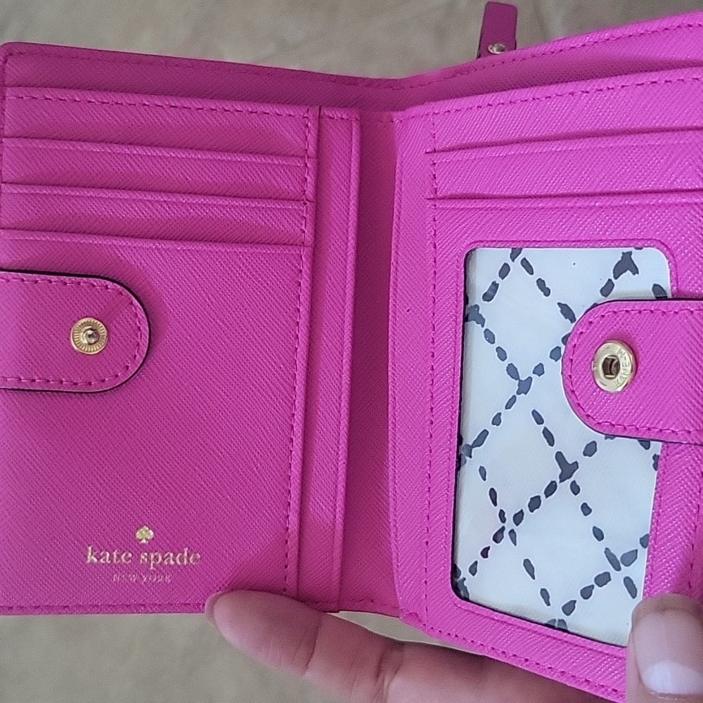 MWOT KATE SPADE Pink Leather Wallet - Picture 5 of 5